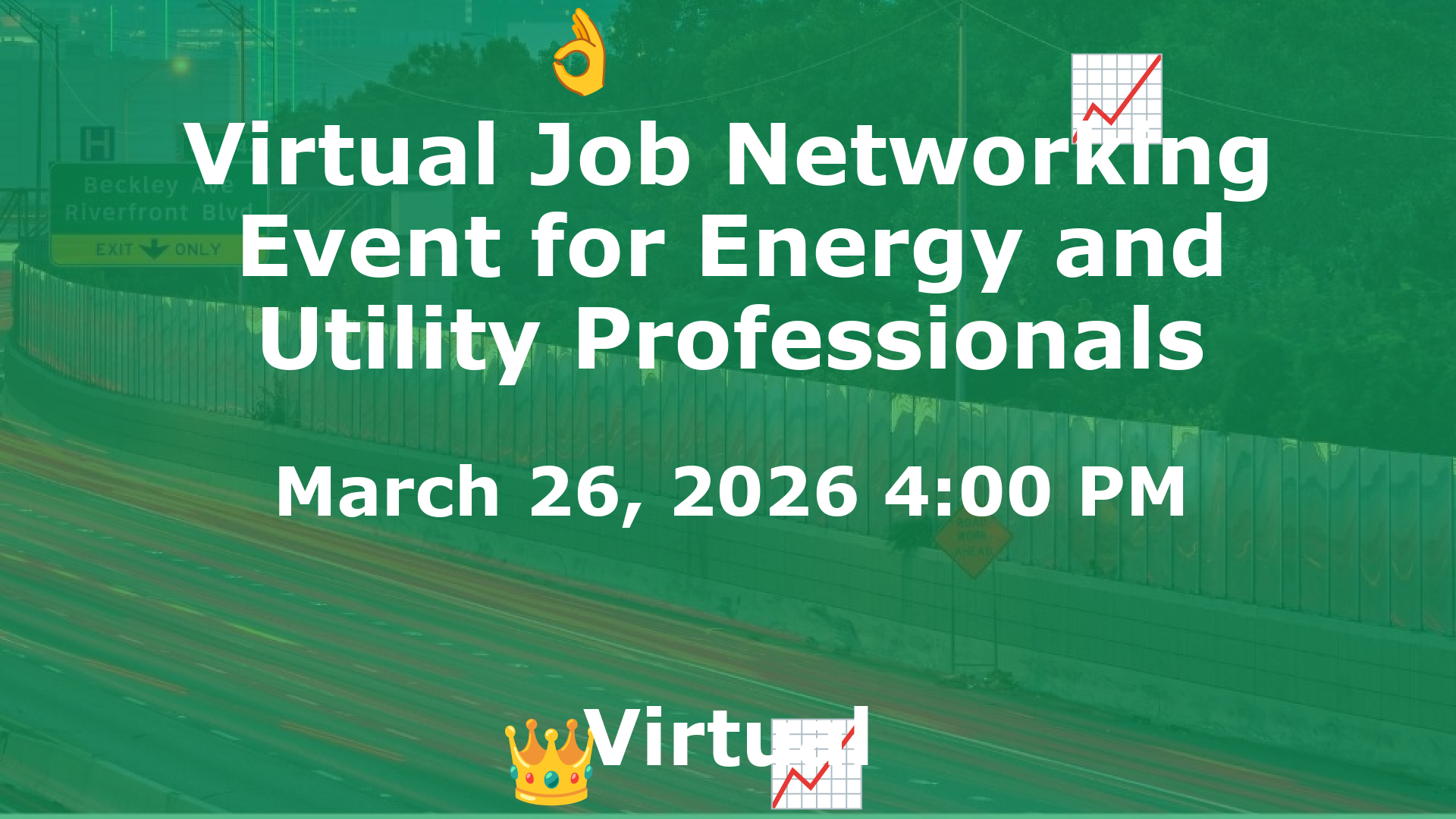 Virtual Job Networking Event for Energy and Utility Professionals event image